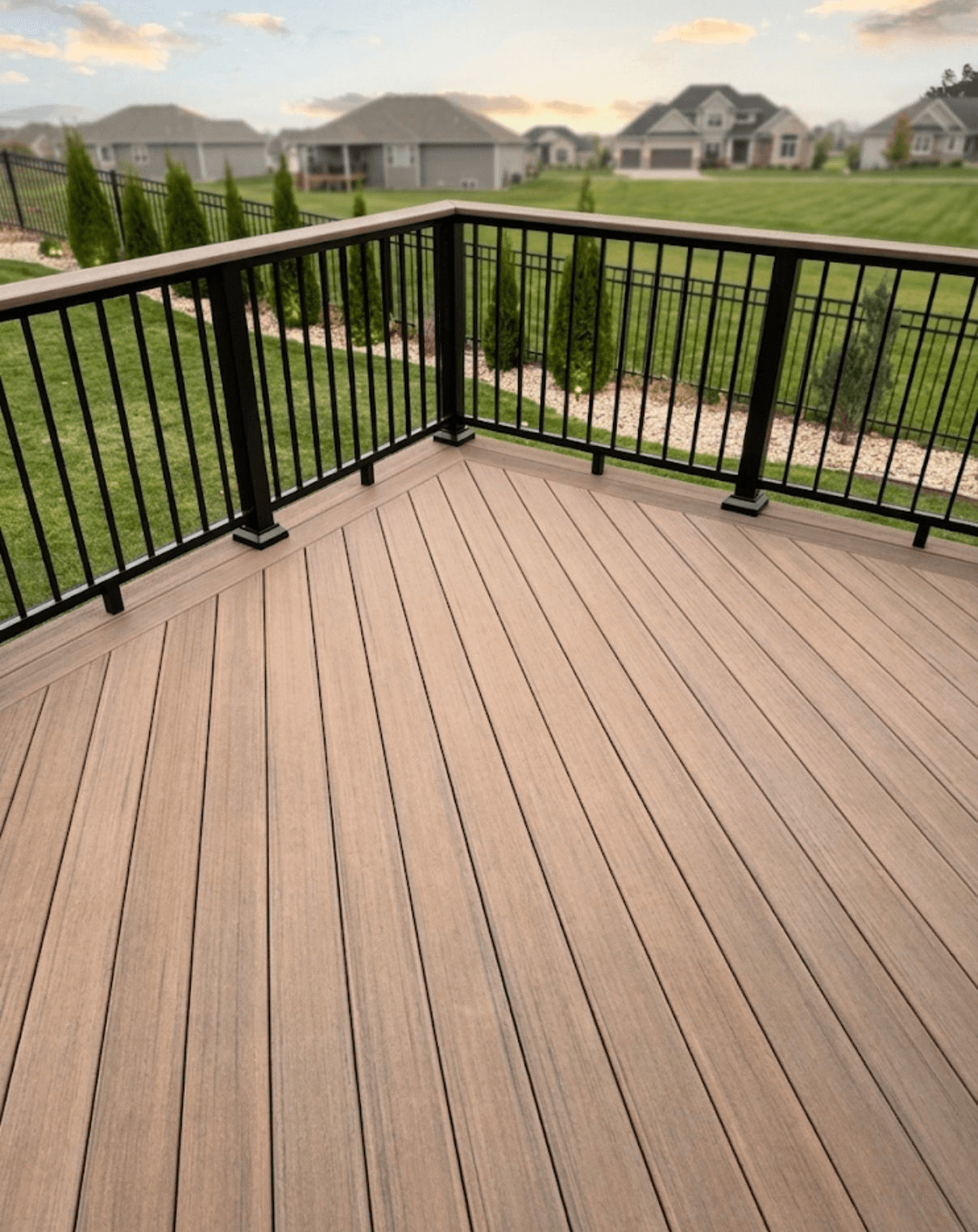 Capitol Deck composite deck installation project